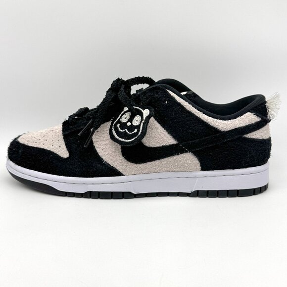 Nike Mens Dunk Low Retro Panda-Monium Black White Shoes Sz 9 New IB2990-100 - Picture 1 of 11